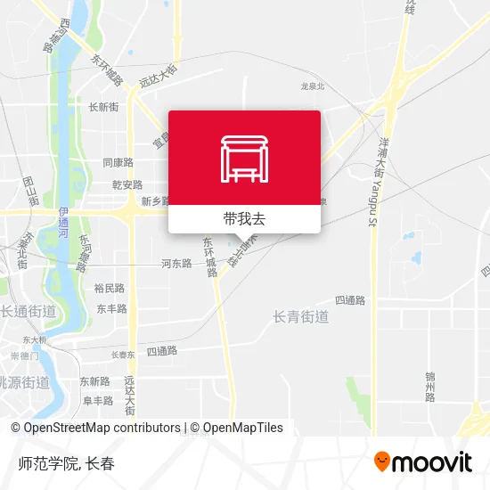 师范学院地图