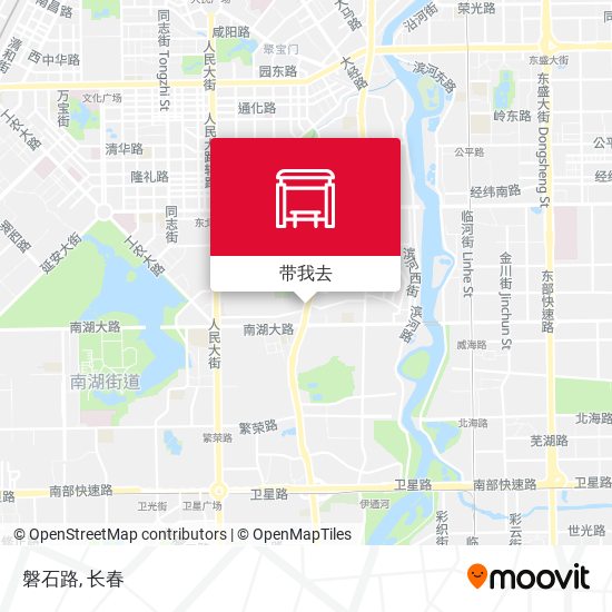 磐石路地图