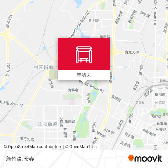 新竹路地图