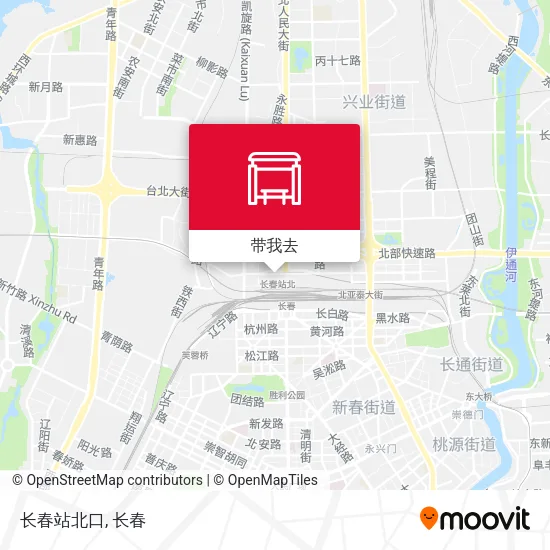 长春站北口地图