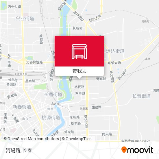 河堤路地图
