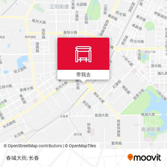 春城大街地图