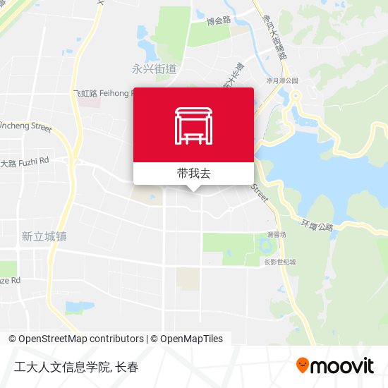 工大人文信息学院地图