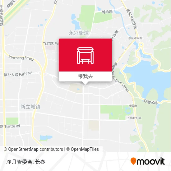 净月管委会地图