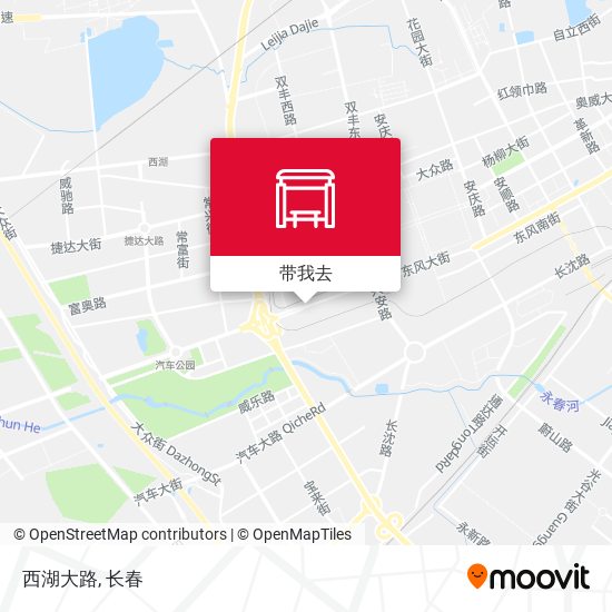西湖大路地图