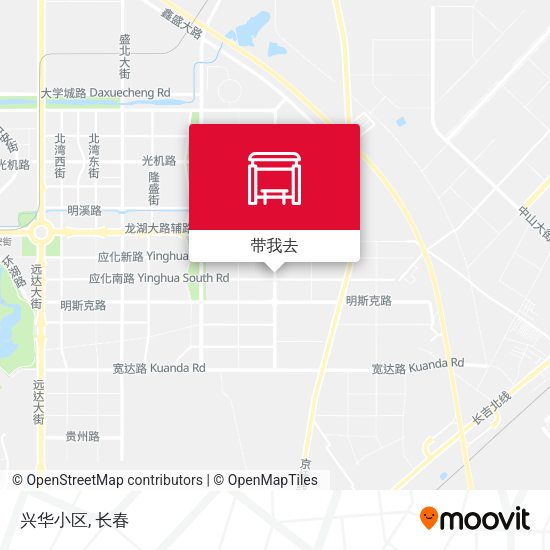 兴华小区地图