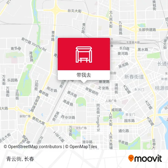 青云街地图