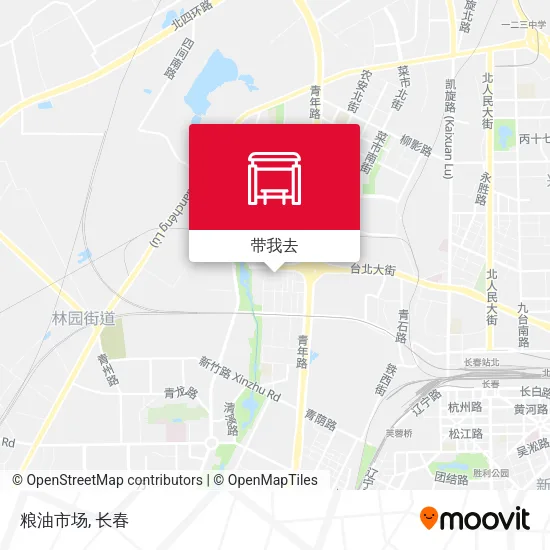 粮油市场地图