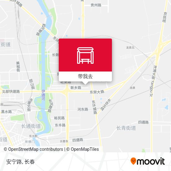 安宁路地图