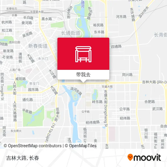 吉林大路地图