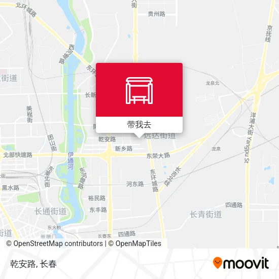 乾安路地图