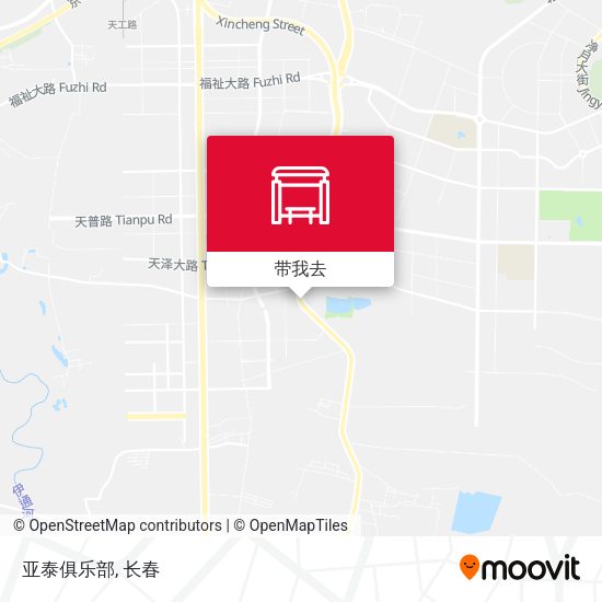 亚泰俱乐部地图