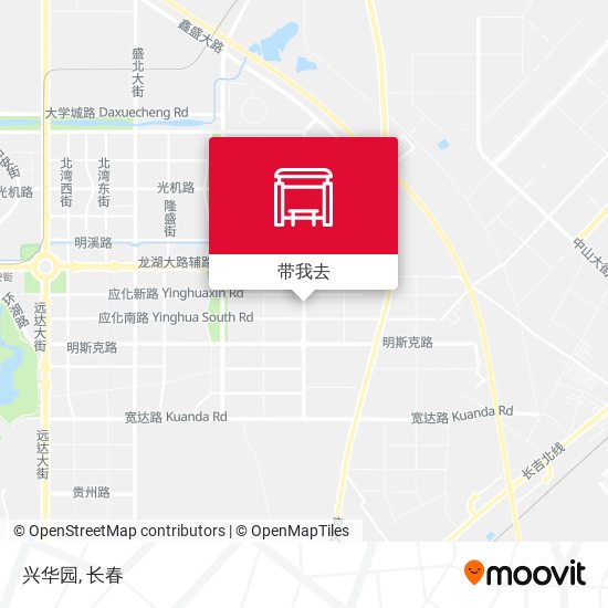 兴华园地图