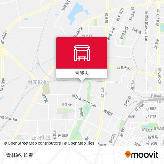 青林路地图