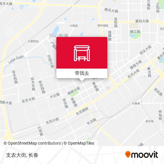 支农大街地图