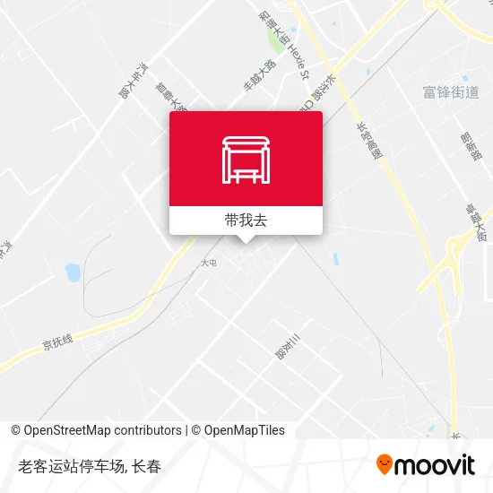 老客运站停车场地图