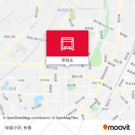 绿园小区地图