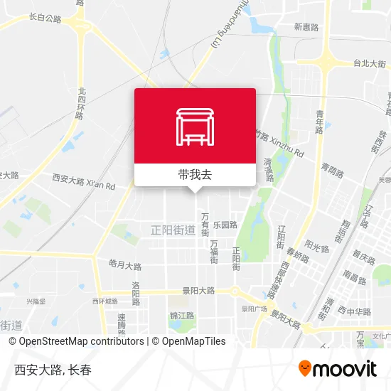 西安大路地图