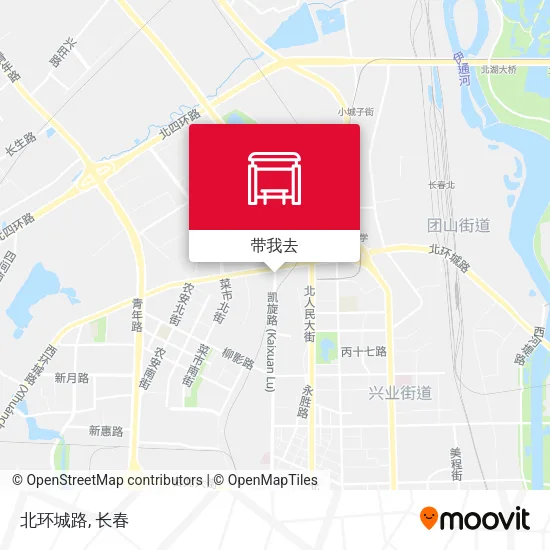 北环城路地图