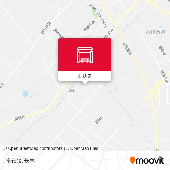 富锋镇地图