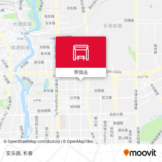 安乐路地图