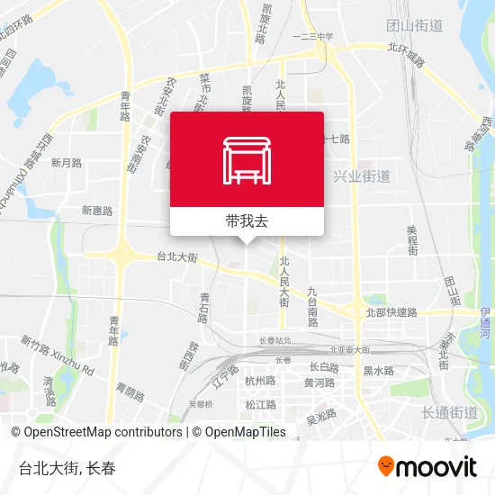 台北大街地图