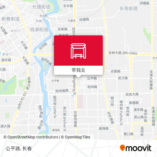 公平路地图