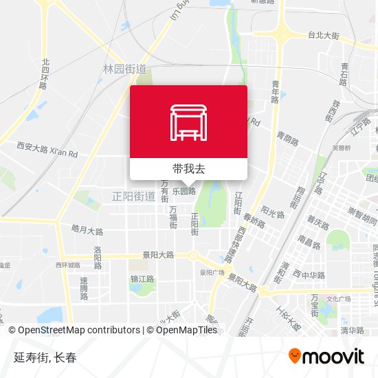 延寿街地图