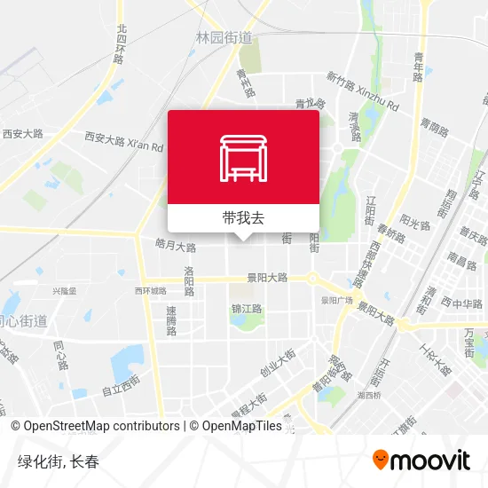 绿化街地图