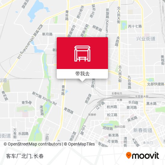 客车厂北门地图