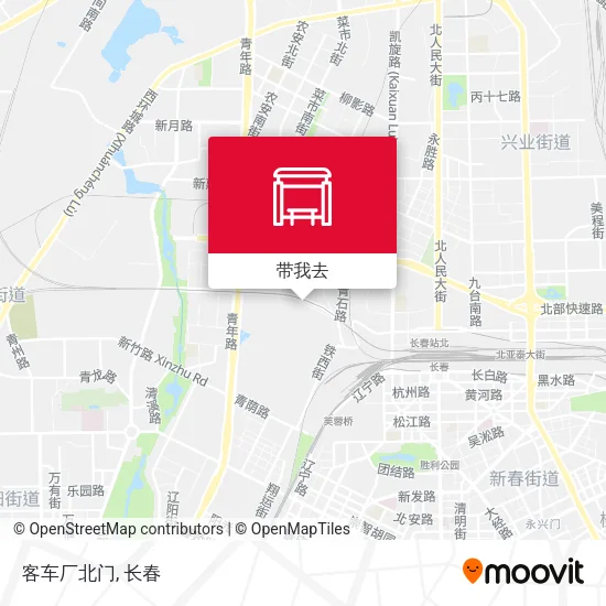 客车厂北门地图