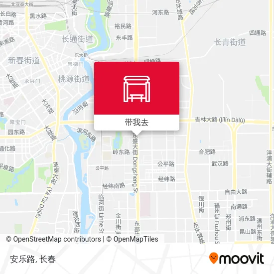 安乐路地图