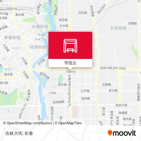 吉林大街地图