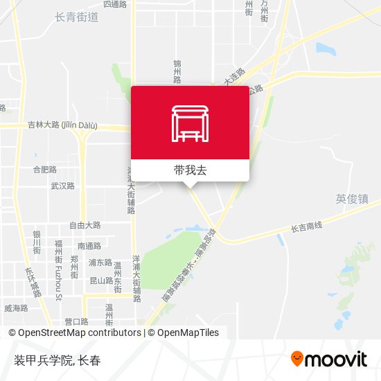 装甲兵学院地图
