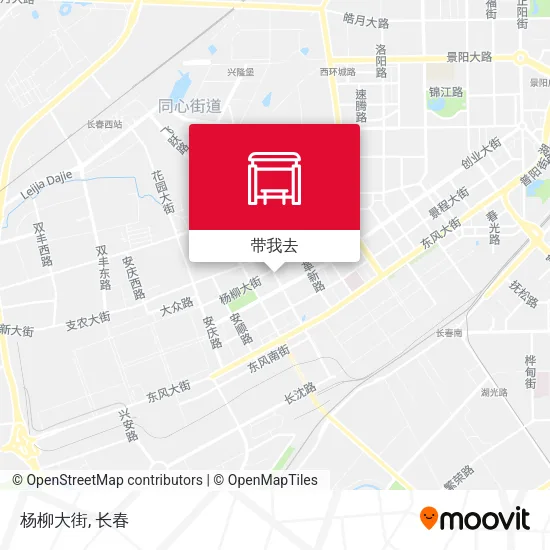 杨柳大街地图