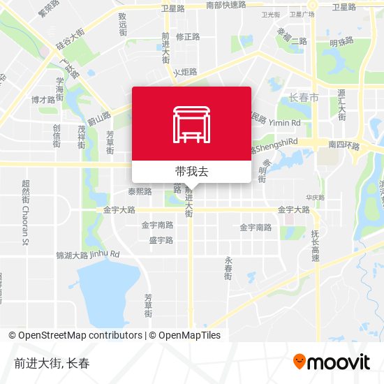 前进大街地图