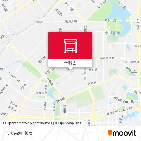 吉大南校地图