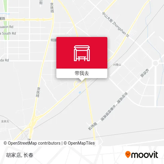 胡家店地图
