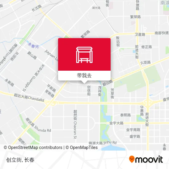 创立街地图