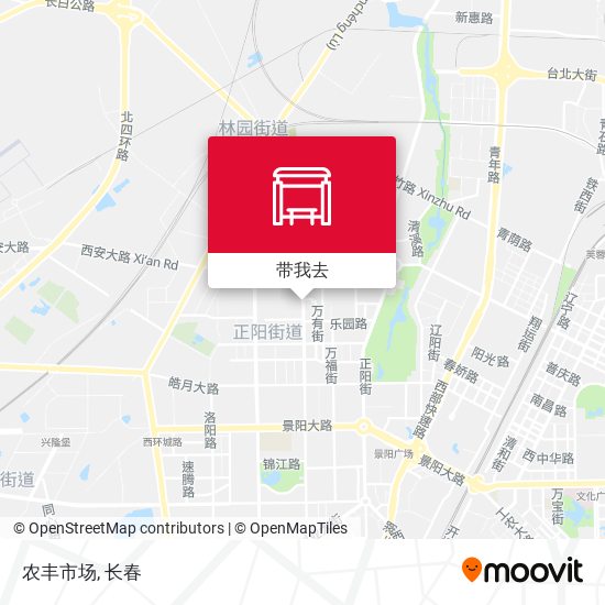 农丰市场地图