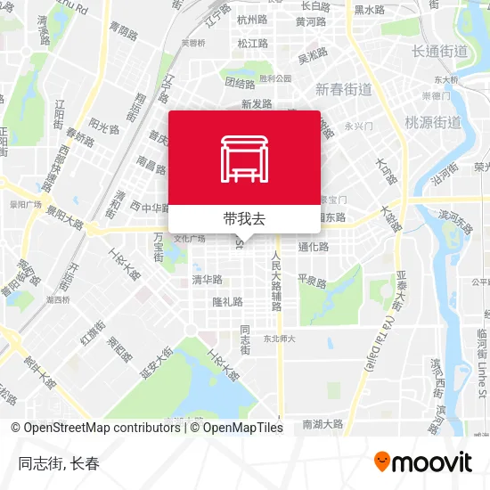 同志街地图