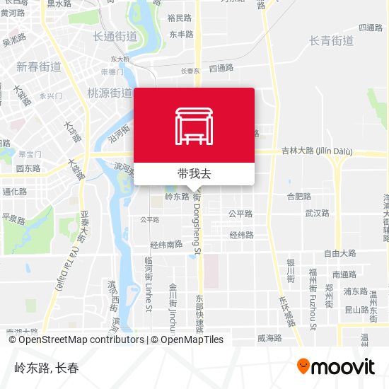 岭东路地图