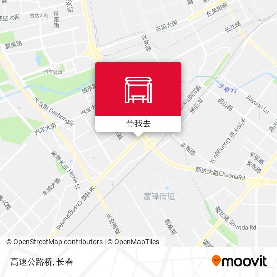 高速公路桥地图