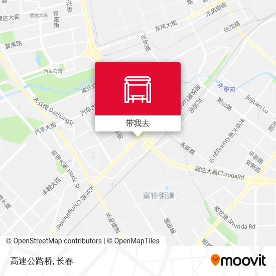 高速公路桥地图