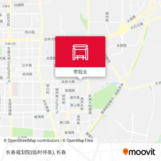 长春规划院(临时停靠)地图