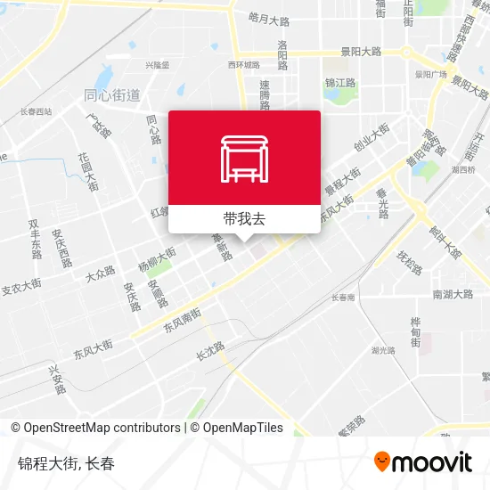 锦程大街地图