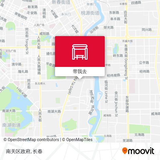 南关区政府地图