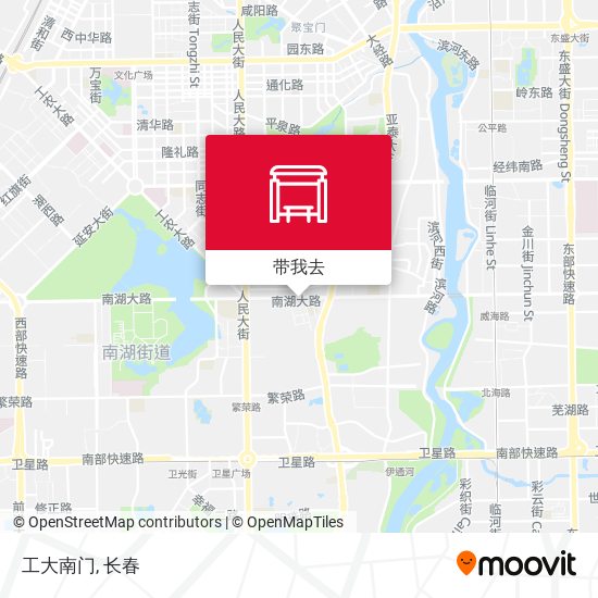工大南门地图