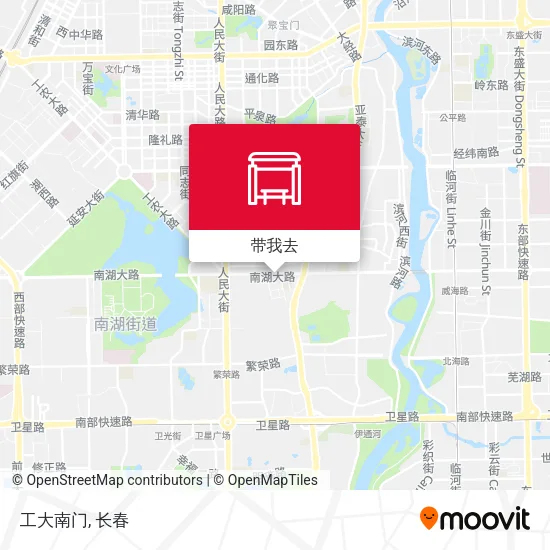 工大南门地图
