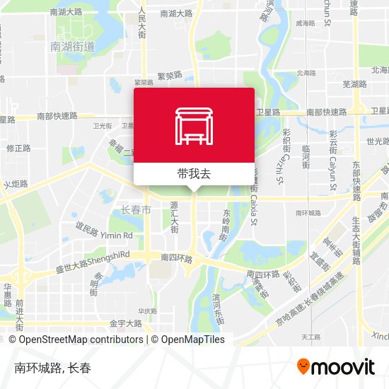 南环城路地图